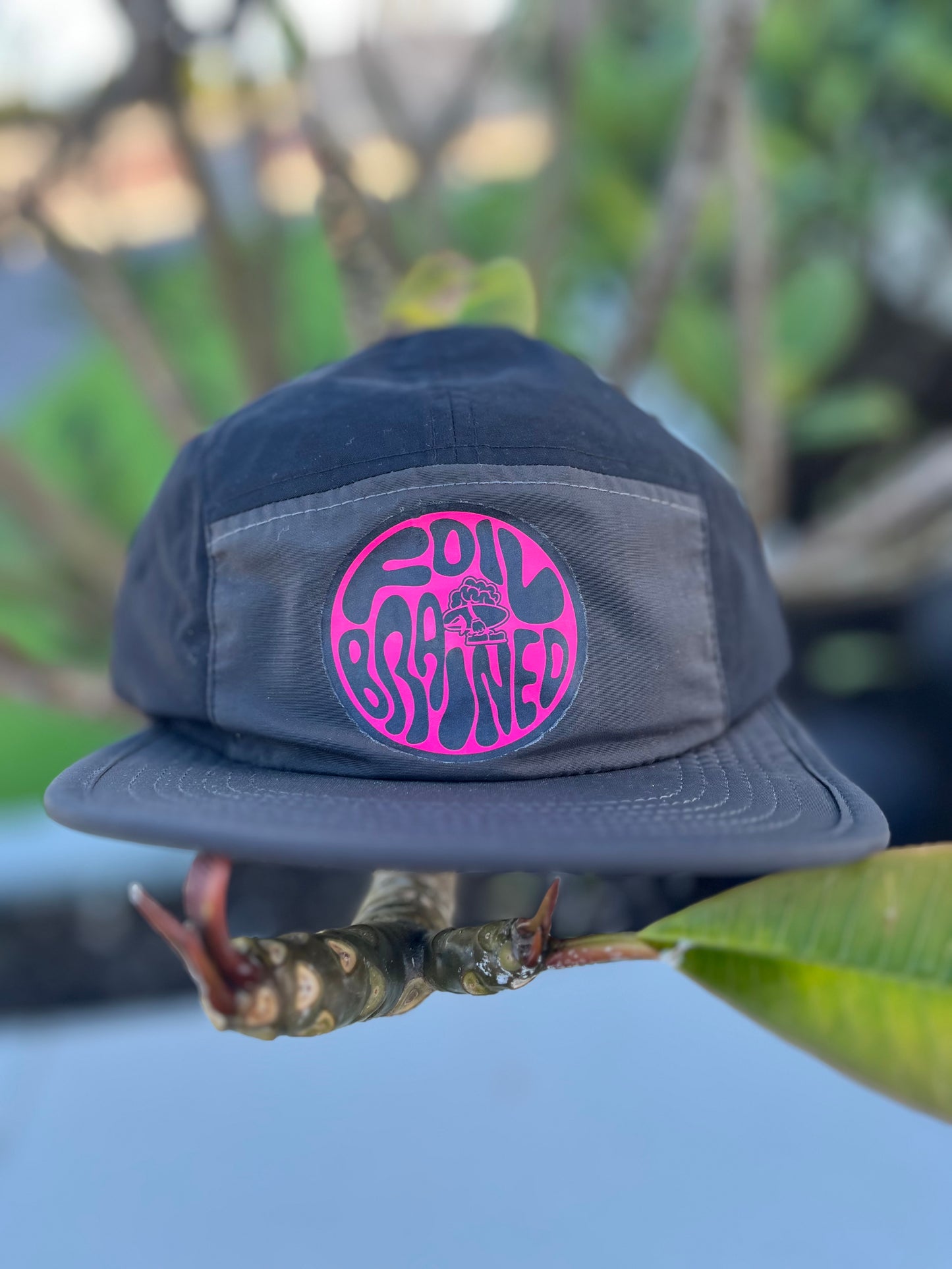 Foilbrained surf caps