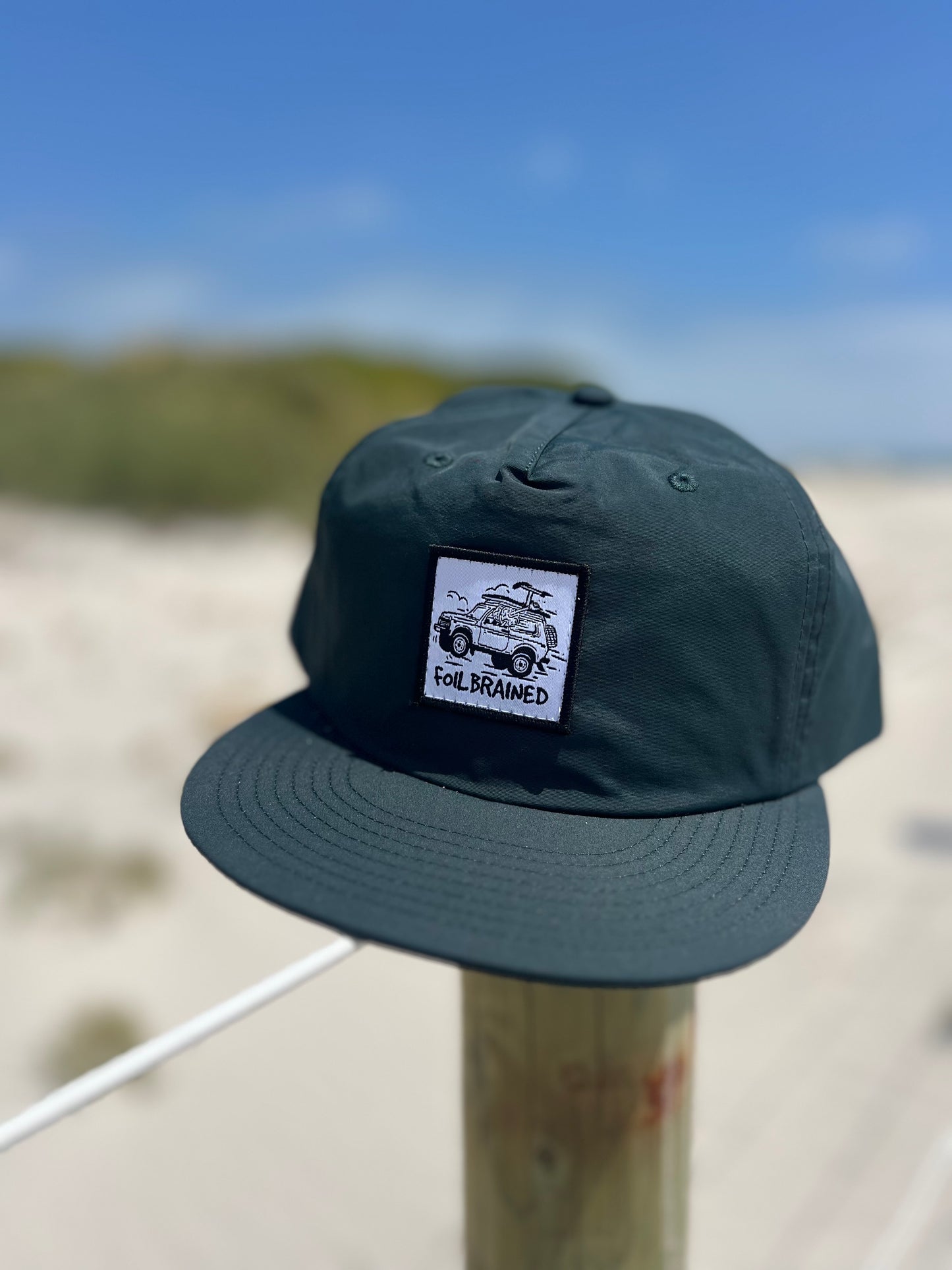 Foilbrained 100% surf caps